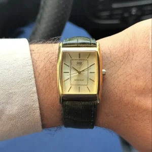 ساعت مچی مردانه Q&Q Q874 | کلاسیک مستطیلی