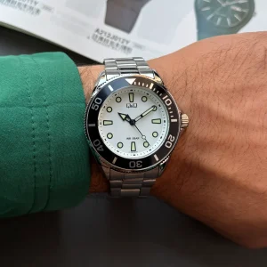 ٖساعت مچی Q&Q مدل C72A با طراحی کلاسیک